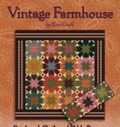 Vintage Farmhouse Quilt and Table Runner-Kim Diehl-Free Pattern
