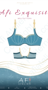 Afi Atlier - Afi Equisite Bra - Sizes US28-38 E-I