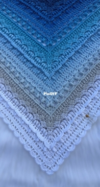 Reliefowelove - Monika Turecka - Gracja Shawl
