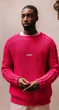Moss and Cable Jumper, from YARN, The After Party - Scheepjes Designs