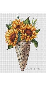 SA-Stitch - Bouquet of Sunflowers by Svetlana Sichkar XSD
