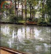 Cross Stitch Collectibles CA-05 Riverbank in the Rain
