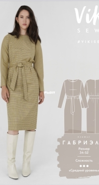 Viki Sews - Dress Gabriella -  платье габриэль - Russian