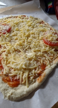 home made pizza