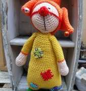 Hip Haakwerk - Carla Stey - Dolf the harlequin - Dutch