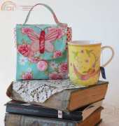 Red Brolly-Sew Chic Butterfly Mug Bag-Free