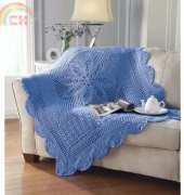 Annies Lace Throw -99957N  Mary Maxim