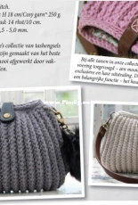 Go Handmade - Rib Stitch Bag - Dutch - Free