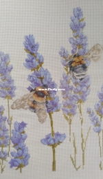Lavender and bumblebee