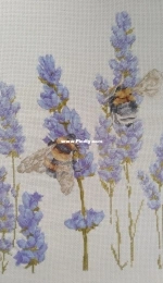 Lavender and bumblebee