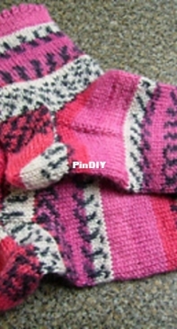 Picot Hem Socks by Arbutus Books-Free