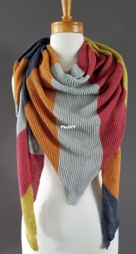 Spring Sampler Shawl by Nordic Yarn Imports-Free