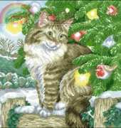 DMC K4965 Cats Christmas