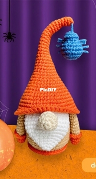 Demiwool - Demi Tran - Halloween Gnome - Free