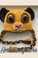 Amber Crochet Store - Kion or Simba Crochet Hat