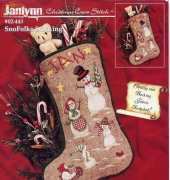 Janlynn 02-443 SnoFolks Stocking