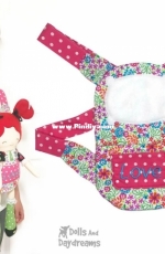 Dolls and Daydreams In the hoop Doll Carrier