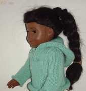 Doll Hoodie Sweater for 18"inch American Doll by Pamela Feldpausch