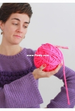 mamaQuilla - Julieta Mackeprang- Sweater Volados - Spanish