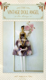 Tilda-Vintage Doll Angel by Tone Finnanger