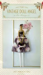 Tilda-Vintage Doll Angel by Tone Finnanger