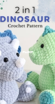 The Crochet Code AU - Rachel Fleming - Dinosaur Bundle