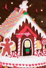 Annies epatterns central - Roseanna Kropp - Gingerbread House - Free