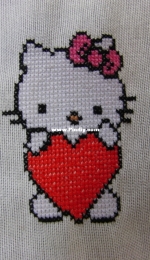 Hello kitty with love.