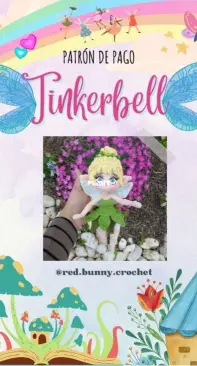 Red Bunny Crochet - Tinkerbell - Spanish