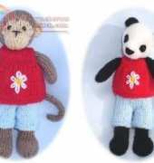 Debi Birkin- Pocket Pals Cheeky and YinYang