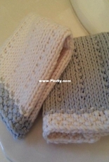 Madonna Marie Designs-Madonna Wolf- Organic cotton washcloths