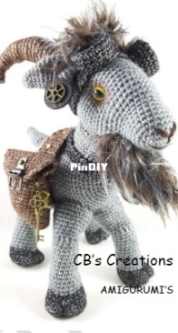 CBs Creations - Claudia Bierau - Steampunk Goat