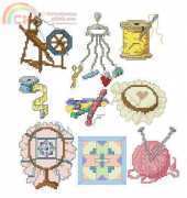 74 Mini Motifs on Crafts