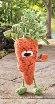 KBloveknitting - Ekaterina Borisova - Екатерина Борисова - Carrot - Морковка - Russian