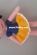 Amigurumi Yellow Skirt