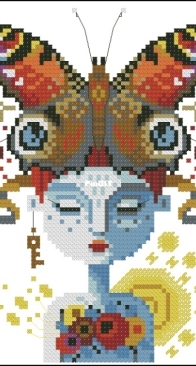 Barbara Ana Designs - Butterflies In My Head PCS + XSD