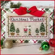 Country Cottage Needleworks - Christmas Market Banner  PCS