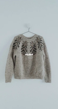 First Light Sweater by Lív Ulven - Woodlands Knits