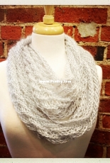 Darn Knit Silky Cowl by Aimee Pelletier-Free