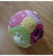 Yellow Pink and Sparkly - Janet McMahon - Patchwork Ball