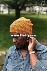 Brioche Waffle Beanie by Saysha Greene