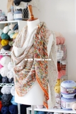 TL Yarn Crafts - Toni Lipsey - Flatiron Shawl