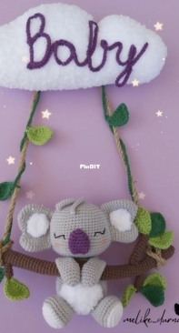 Melike Durna - Koala door - wall ornament - Koala kapı- duvar süsü - Turkish