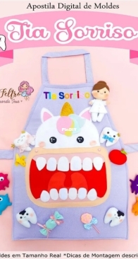 Atelie Issa Feltro - Amanda Issa - Aunt Smile - Tia-Sorriso - Portuguese