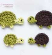 One and Two Company - Carolina Guzman - Mom and baby Turtle Applique