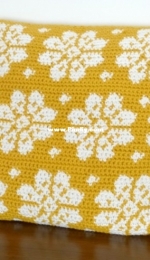 My Crochetory - Sylwia Kawczyńska - Dahlia Pillow - Free
