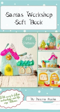 Noia Land - Santas Workshop Soft Book - By Paloma Rocha