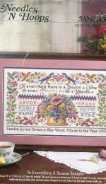 Bucilla 1705 - To Everything There Is A Season Sampler