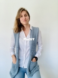 The Skys Awake Vest by Evelyn Van Roey free
