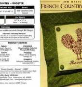 JBW Designs 164 - French Country Rooster